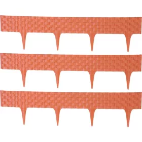   Palánk RattanPalisade 2,40 m, terrakotta, csomag. 3 db, 820 x 95/200 mm, UV