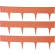Palánk RattanPalisade 2,40 m, terrakotta, csomag. 3 db, 820 x 95/200 mm, UV