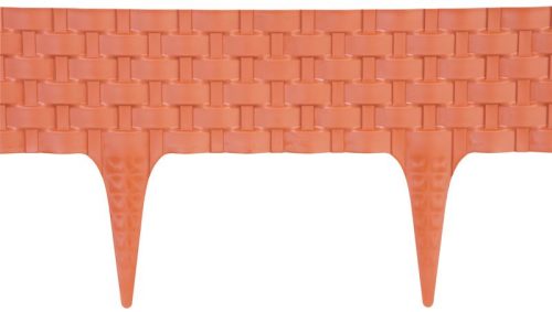 Palánk RattanPalisade 2,40 m, terrakotta, csomag. 3 db, 820 x 95/200 mm, UV