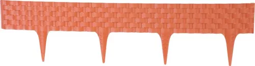 Palánk RattanPalisade 2,40 m, terrakotta, csomag. 3 db, 820 x 95/200 mm, UV