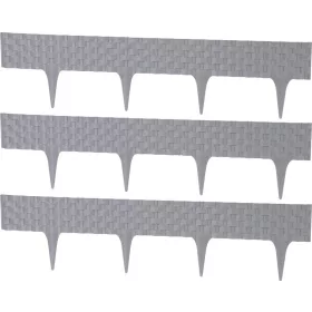   Palánk RattanPalisade 2,40 m, grafit, csomag. 3 db, 820 x 95/200 mm, UV
