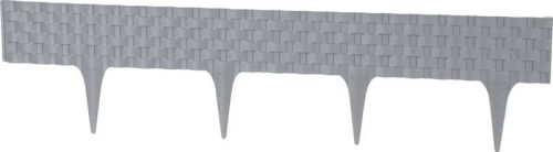 Palánk RattanPalisade 2,40 m, grafit, csomag. 3 db, 820 x 95/200 mm, UV