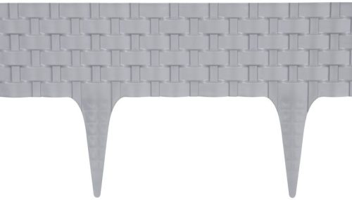 Palánk RattanPalisade 2,40 m, grafit, csomag. 3 db, 820 x 95/200 mm, UV