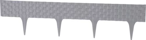 Palánk RattanPalisade 2,40 m, grafit, csomag. 3 db, 820 x 95/200 mm, UV