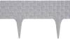 Palánk RattanPalisade 2,40 m, grafit, csomag. 3 db, 820 x 95/200 mm, UV