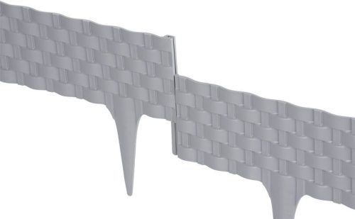 Palánk RattanPalisade 2,40 m, grafit, csomag. 3 db, 820 x 95/200 mm, UV