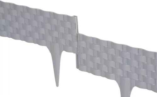 Palánk RattanPalisade 2,40 m, grafit, csomag. 3 db, 820 x 95/200 mm, UV