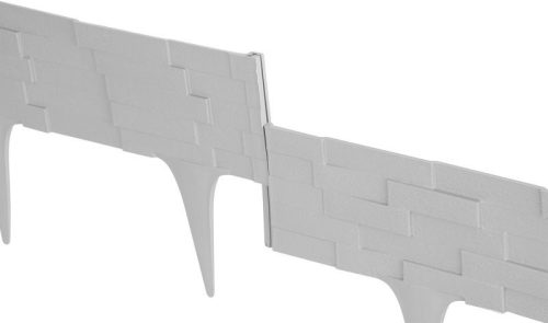 Palánk StonePalisade 2,37 m, grafit, csomag. 3 db, 790 x 95/200 mm, UV