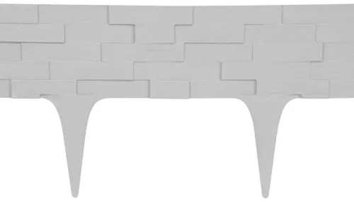 Palánk StonePalisade 2,37 m, grafit, csomag. 3 db, 790 x 95/200 mm, UV