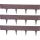 Palánk StonePalisade 2,37 m, sötétbarna, csomag. 3 db 790 x 95/200 mm, UV