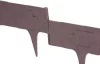 Palánk StonePalisade 2,37 m, sötétbarna, csomag. 3 db 790 x 95/200 mm, UV