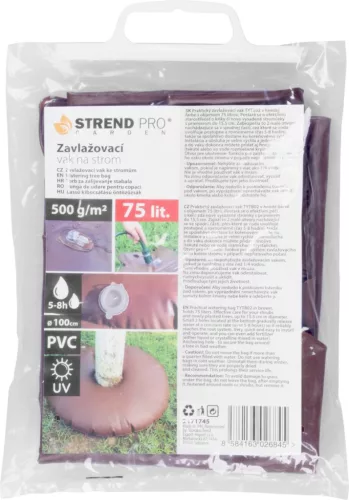 Öntözőzsák fához – 75 liter (gyűrűs kivitel)