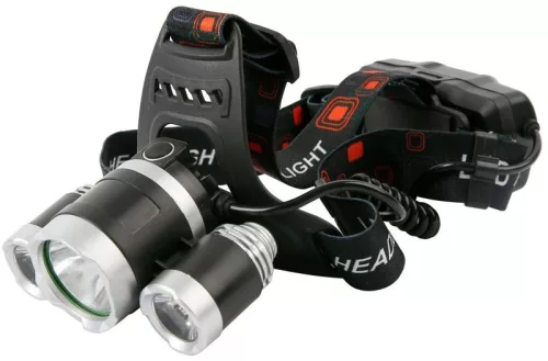 Strend Pro Headlight H931 fejlámpa, T6+2 XPE 300 lm, 1200 mAh, USB töltés