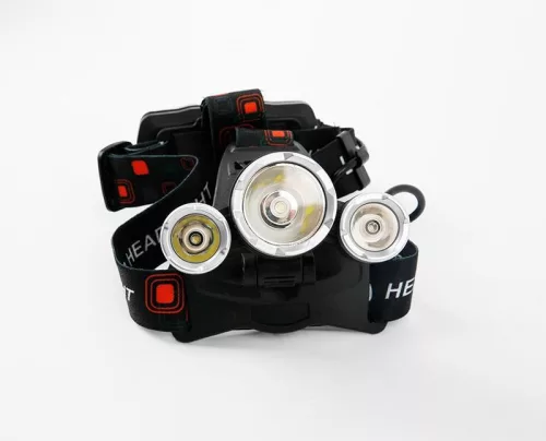 Strend Pro Headlight H931 fejlámpa, T6+2 XPE 300 lm, 1200 mAh, USB töltés