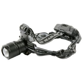   Strend Pro Headlight H4019 fejlámpa, XHP70 2000 lm, 3x 2000 mAh, IP 43, USB töltés, Zoom