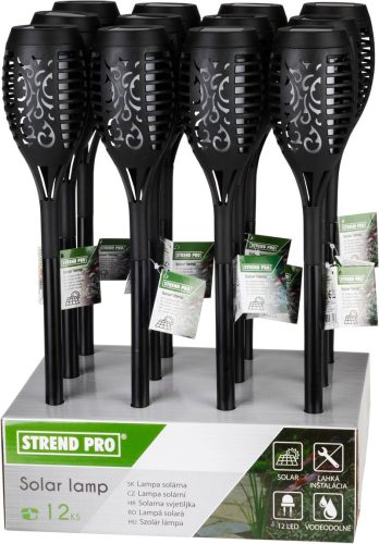 Lámpa Strend Pro Avior, 49 cm, napelemes, 12x SMD LED, 2/3 AAA, Kiszerelés 12 db