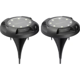   Lámpa Strend Pro Crater, 11x14 cm, napelemes, 12x SMD LED, AA, 2 db