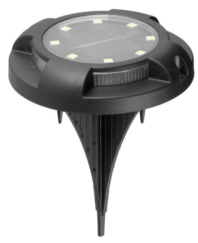Lámpa Strend Pro Crater, 11x14 cm, napelemes, 12x SMD LED, AA, 2 db