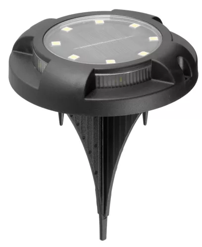 Lámpa Strend Pro Crater, 11x14 cm, napelemes, 12x SMD LED, AA, 2 db