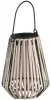 Lámpa Strend Pro Garden, napelemes, LED, függő, rattan, 12x12x24 cm