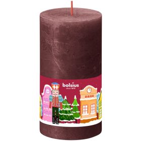   Gyertya Bolsius Diótörő, henger, karácsonyi, 54 óra, 68 x 130 mm