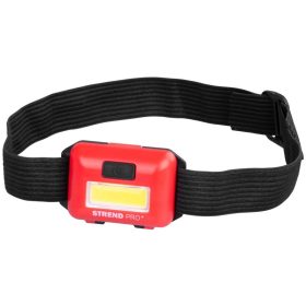  Strend Pro Headlight H955 fejlámpa, COB, színes, 3x AAA, többszínű