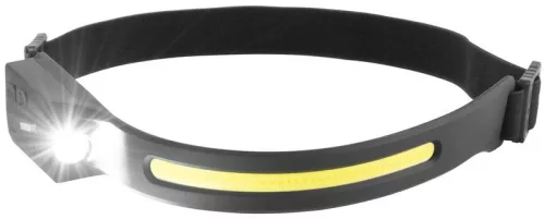 Strend Pro Headlight H4034, LED+XPE, 200 lm, 1200 mAh, USB töltés, mozgásérzékelő