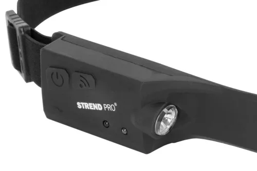 Strend Pro Headlight H4034, LED+XPE, 200 lm, 1200 mAh, USB töltés, mozgásérzékelő