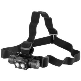   Strend Pro Headlight H4016 fejlámpa, 2x XPG, 500 lm, 2000 mAh, USB töltés, vízálló