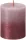 Sviečka Bolsius Rustic, valcová, vianočná, Sunset Ash Rose+ Red, 80/68 mm