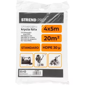   Fólia krycia Strend Pro Standard, maliarska, 4x5 m, 30µ, zakrývacia
