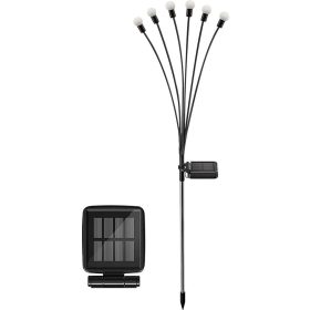   Lámpa Strend Pro Garden Firefly, napelemes, 6x LED, rozsdamentes acél, 72 cm