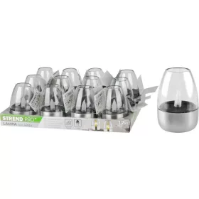   Lámpa Strend Pro Garden, rozsdamentes acél, napelemes, 6x8,5 cm, 1x LED, Kiszerelés 12 db