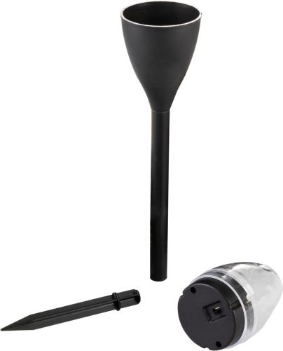 Lámpa Strend Pro Garden, műanyag, lánghatás, napelemes, 6,5x40 cm, 1x LED, Kiszerelés 24 db