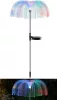 Lámpa Strend Pro Garden Meduse, napelemes, optikai szálak, színváltós, 75 cm