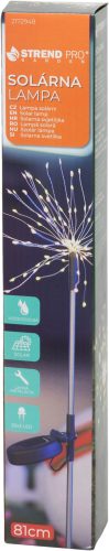 Lámpa Strend Pro Garden Solita, napelemes, 90xLED, 8x6x81 cm