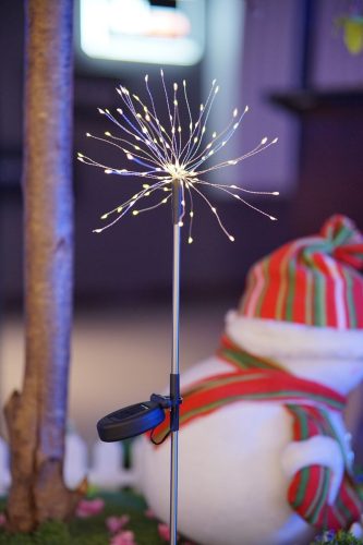 Lámpa Strend Pro Garden Solita, napelemes, 90xLED, 8x6x81 cm