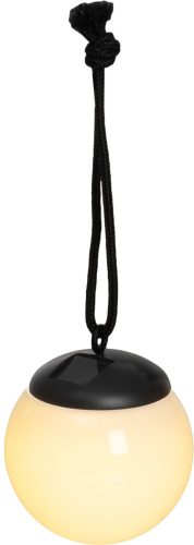 Lámpa Strend Pro Garden Glob, napelemes, 1xLED, 10 cm, Kiszerelés 12 db