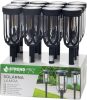 Lámpa Strend Pro Garden Elis, napelemes, fekete, LED, 7,5x42 cm, Kiszerelés 12 db