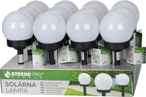 Lámpa Strend Pro Garden Rainbow, napelemes, színes, LED, 10x34 cm, Kiszerelés 12 db