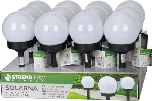 Lámpa Strend Pro Garden Rainbow, napelemes, színes, LED, 10x34 cm, Kiszerelés 12 db