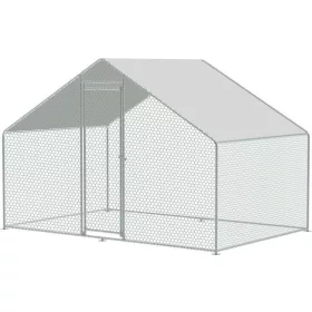   Kurín Strend Pro, pre hydinu, voliéra, klietka, kurnik, so strechou, 3x2x2 m