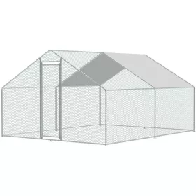   Kurín Strend Pro, pre hydinu, voliéra, klietka,  so strechou, 3x4x2 m