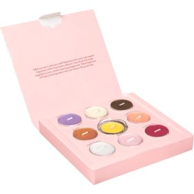 Set Bolsius, čajové sviečky v skle, mix vôni, 9 ks