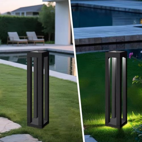 Lámpa Strend Pro, 35/46 cm, napelemes, 1x LED, AA