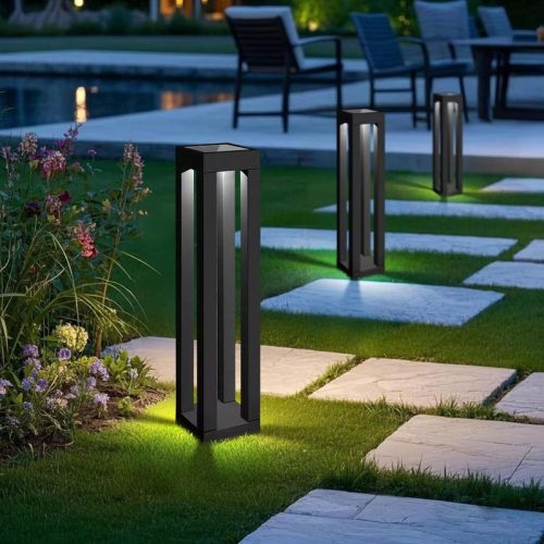 Lámpa Strend Pro, 35/46 cm, napelemes, 1x LED, AA