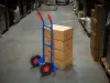 Taliga Strend Pro, zsákhordó kézi targonca, összehajtható, zsákokra max. 200 kg