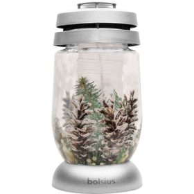   Mécses Bolsius 3D Karácsonyi tobozok, 22,4 cm, sírra, 36 órás töltettel