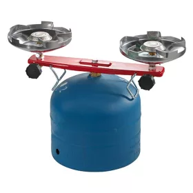   Meva Picamp főző, 2,4 kW, két égős, 2 kg-os PB palackhoz, 10 óra, kemping