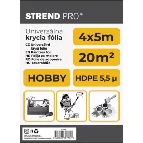Strend Pro, Hobby 4 x 5 m, 5,5 µ, festő takarófólia